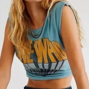 Free People X DayDreamer “the Who” Band muscle tee
